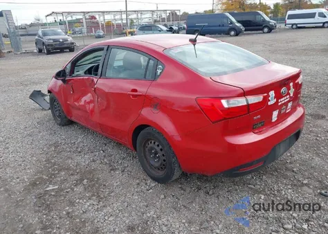 2013 Kia Rio Lx из США, поврежденный, VIN KNADM4A39D6243280